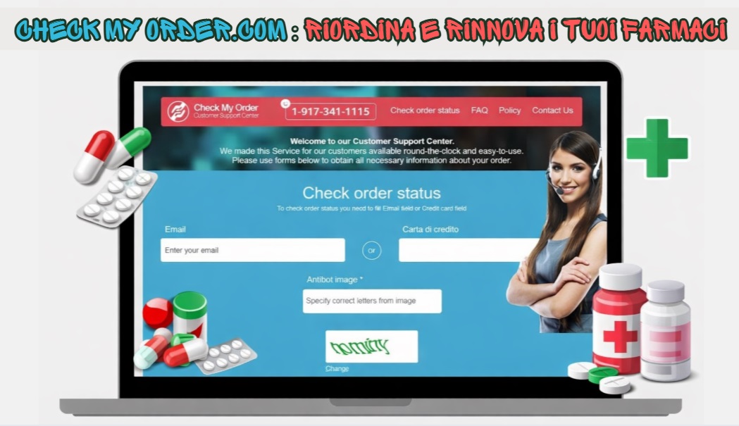 Check My Order.com sito web